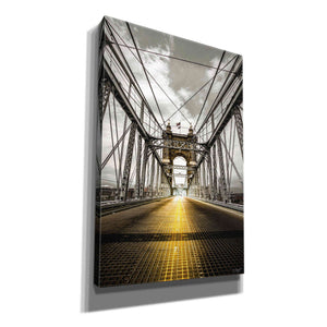 'Bridge Aglow' by Donnie Quillen Canvas Wall Art