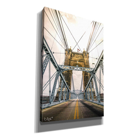 Image of 'Bridge to Ohio' by Donnie Quillen Canvas Wall Art