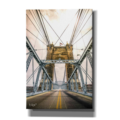 Image of 'Bridge to Ohio' by Donnie Quillen Canvas Wall Art