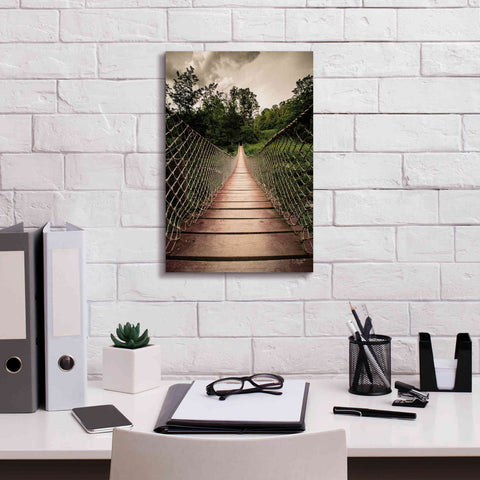 Image of 'Wilderness Walkway' by Donnie Quillen Canvas Wall Art,12 x 18