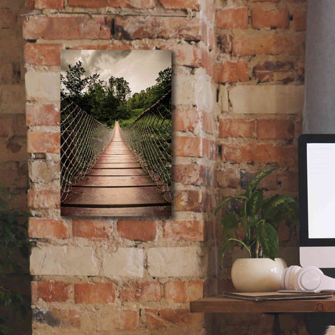 Image of 'Wilderness Walkway' by Donnie Quillen Canvas Wall Art,12 x 18