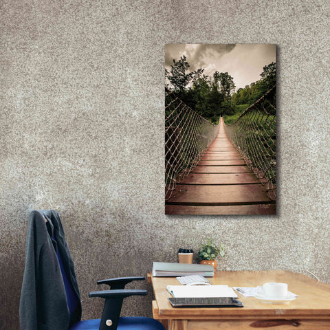 Image of 'Wilderness Walkway' by Donnie Quillen Canvas Wall Art,26 x 40