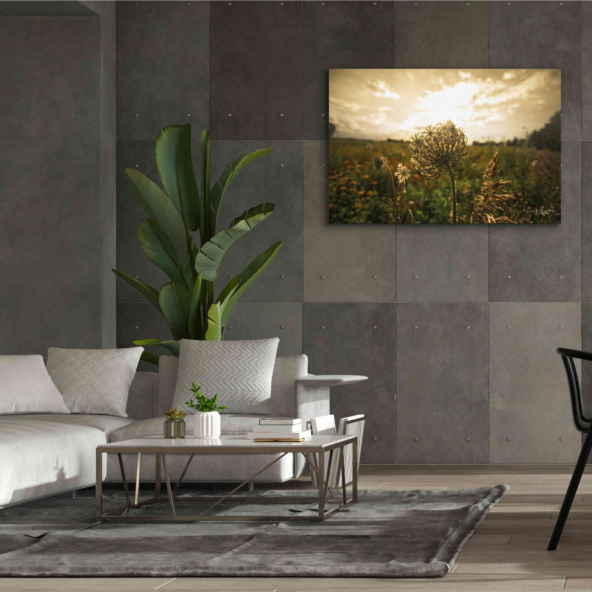 'Face the Sun II' by Donnie Quillen Canvas Wall Art,60 x 40