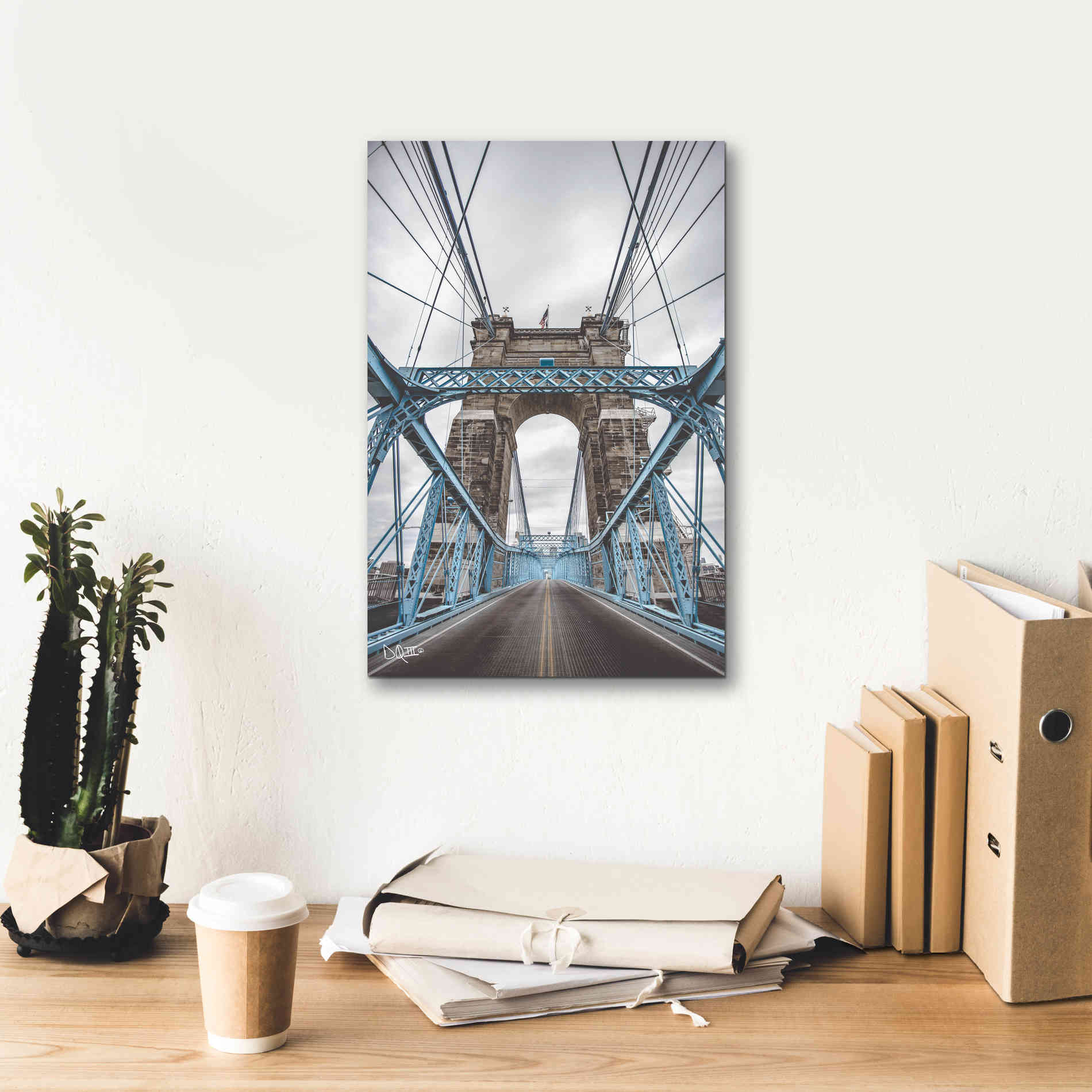 'The Blues I' by Donnie Quillen Canvas Wall Art,12 x 18