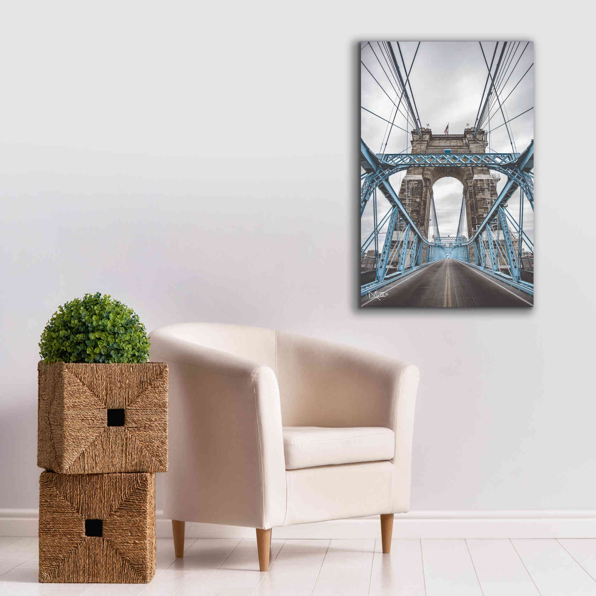 'The Blues I' by Donnie Quillen Canvas Wall Art,26 x 40