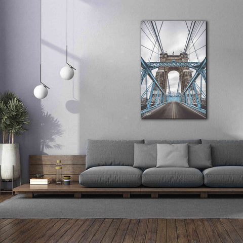 Image of 'The Blues I' by Donnie Quillen Canvas Wall Art,40 x 60