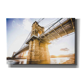 'Double Sunset' by Donnie Quillen Canvas Wall Art