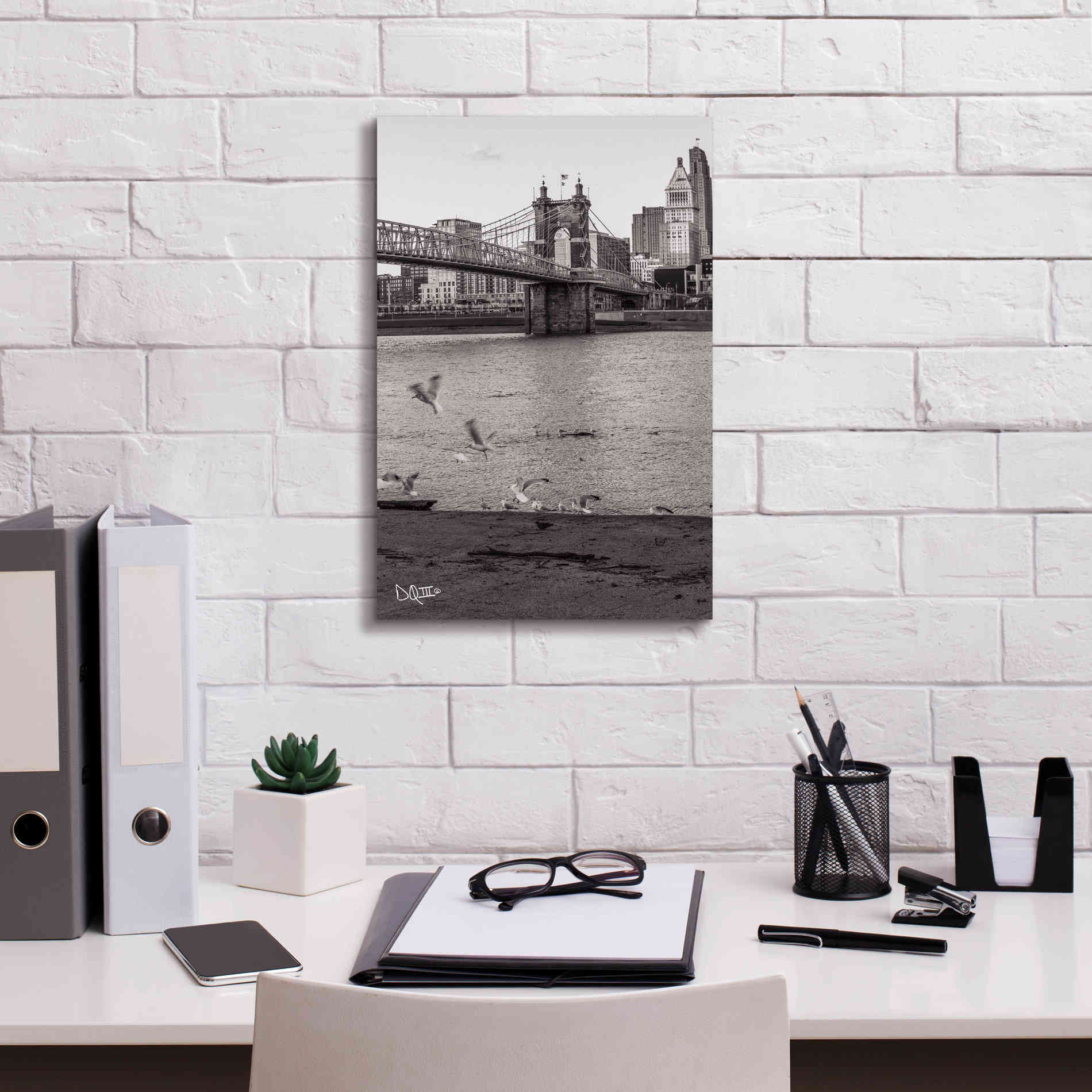 'Suspension Bridge I' by Donnie Quillen Canvas Wall Art,12 x 18