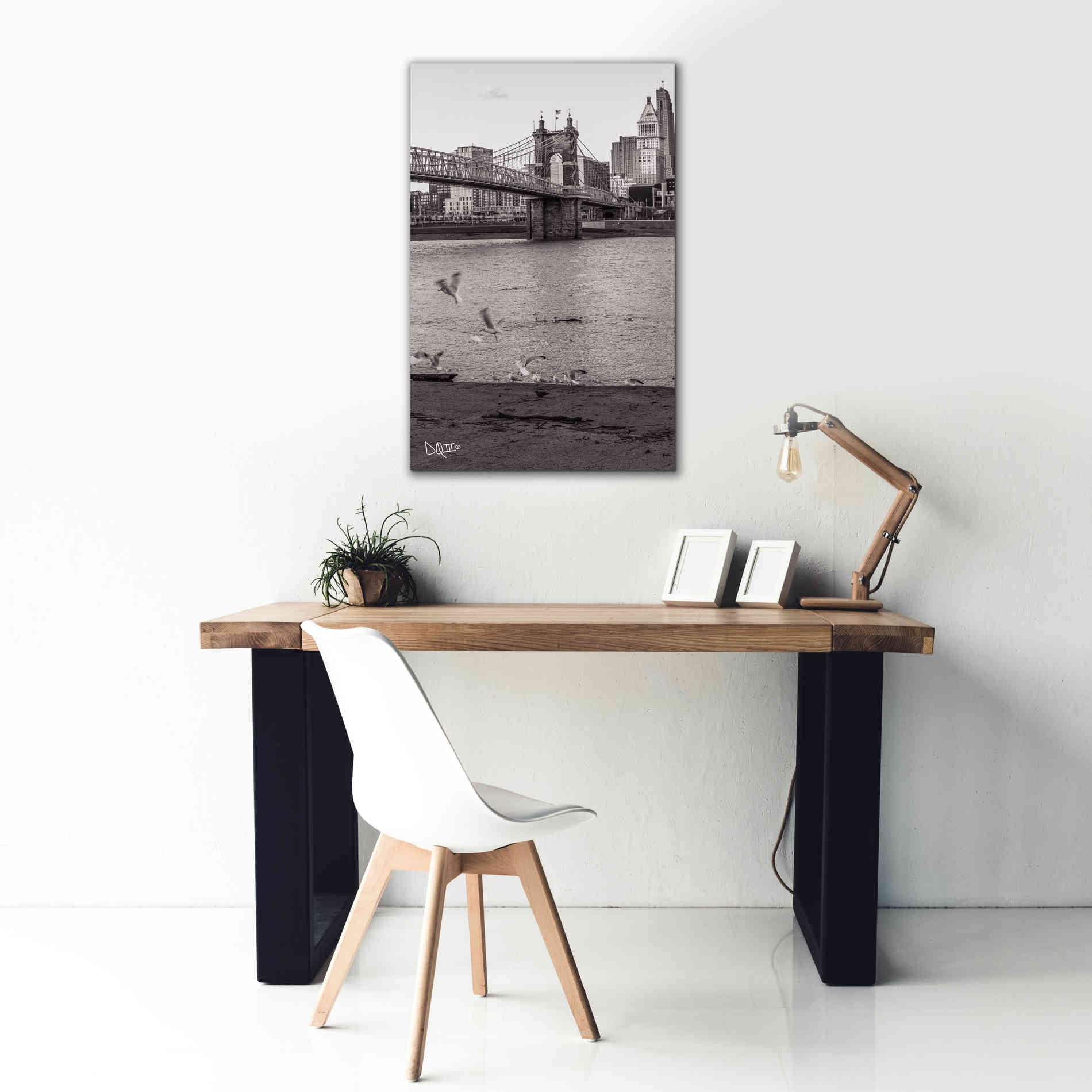 'Suspension Bridge I' by Donnie Quillen Canvas Wall Art,26 x 40