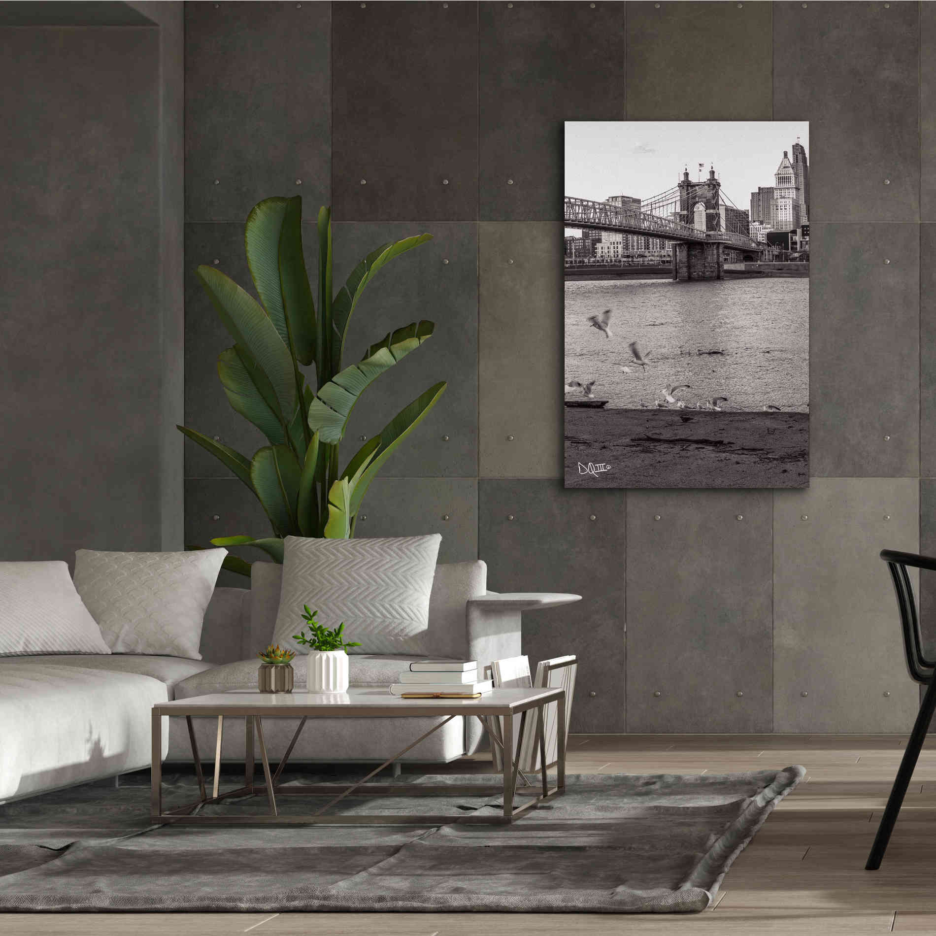 'Suspension Bridge I' by Donnie Quillen Canvas Wall Art,40 x 60