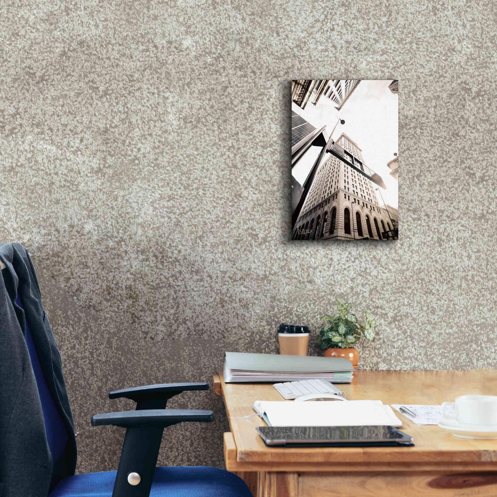 'Built from the Ground Up' by Donnie Quillen Canvas Wall Art,12 x 18