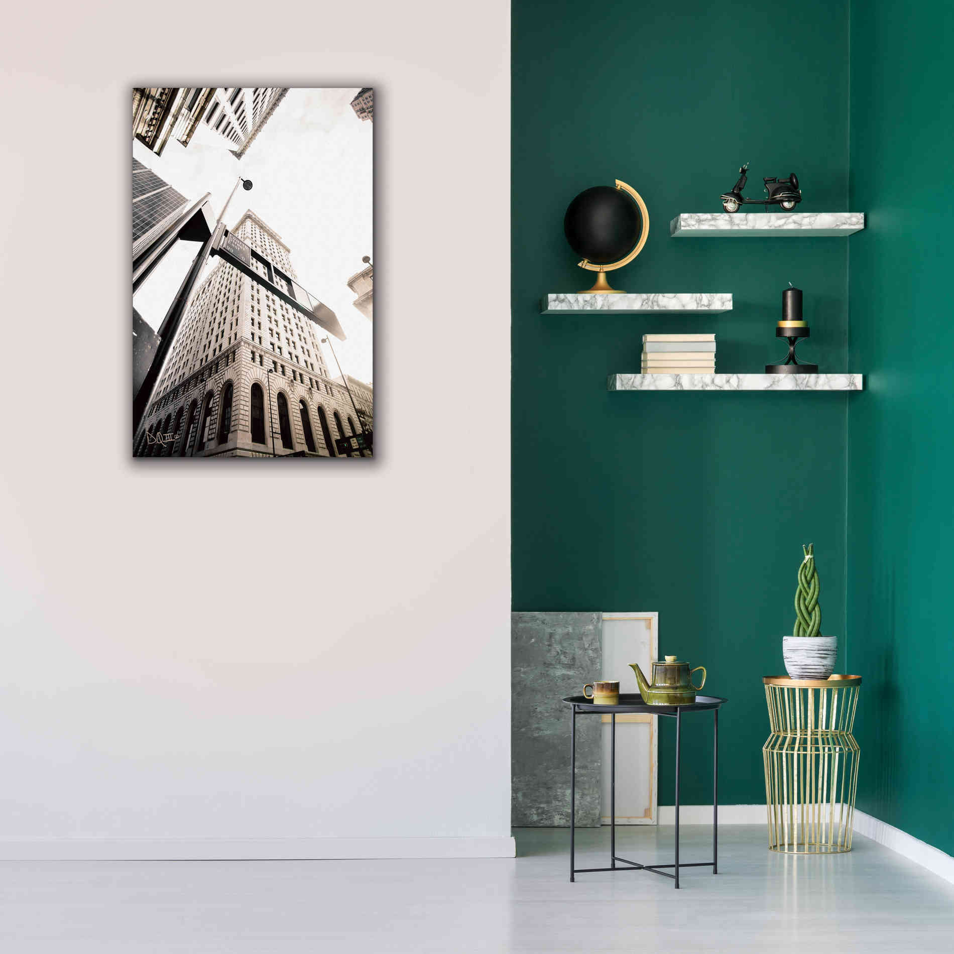 'Built from the Ground Up' by Donnie Quillen Canvas Wall Art,26 x 40