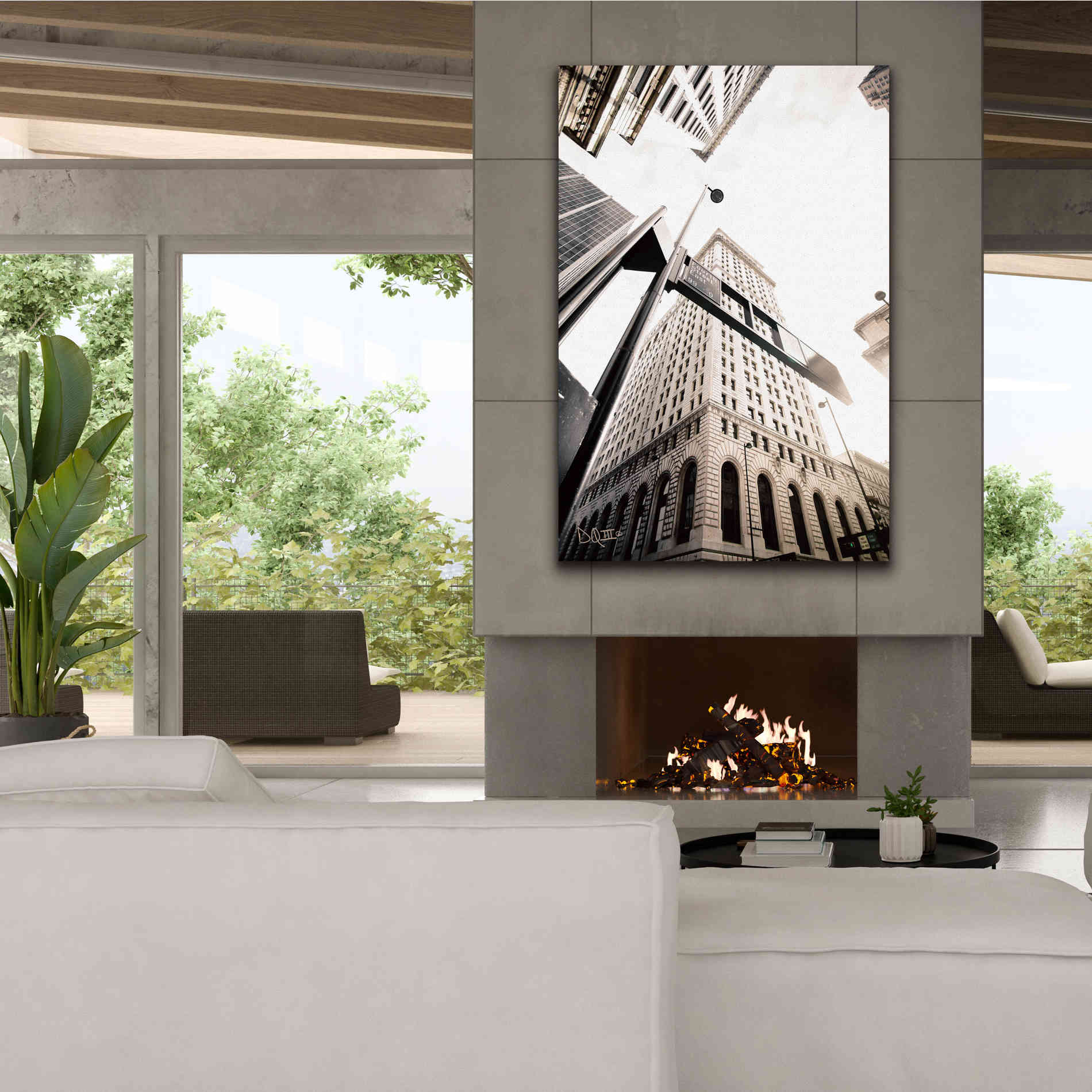 'Built from the Ground Up' by Donnie Quillen Canvas Wall Art,40 x 60