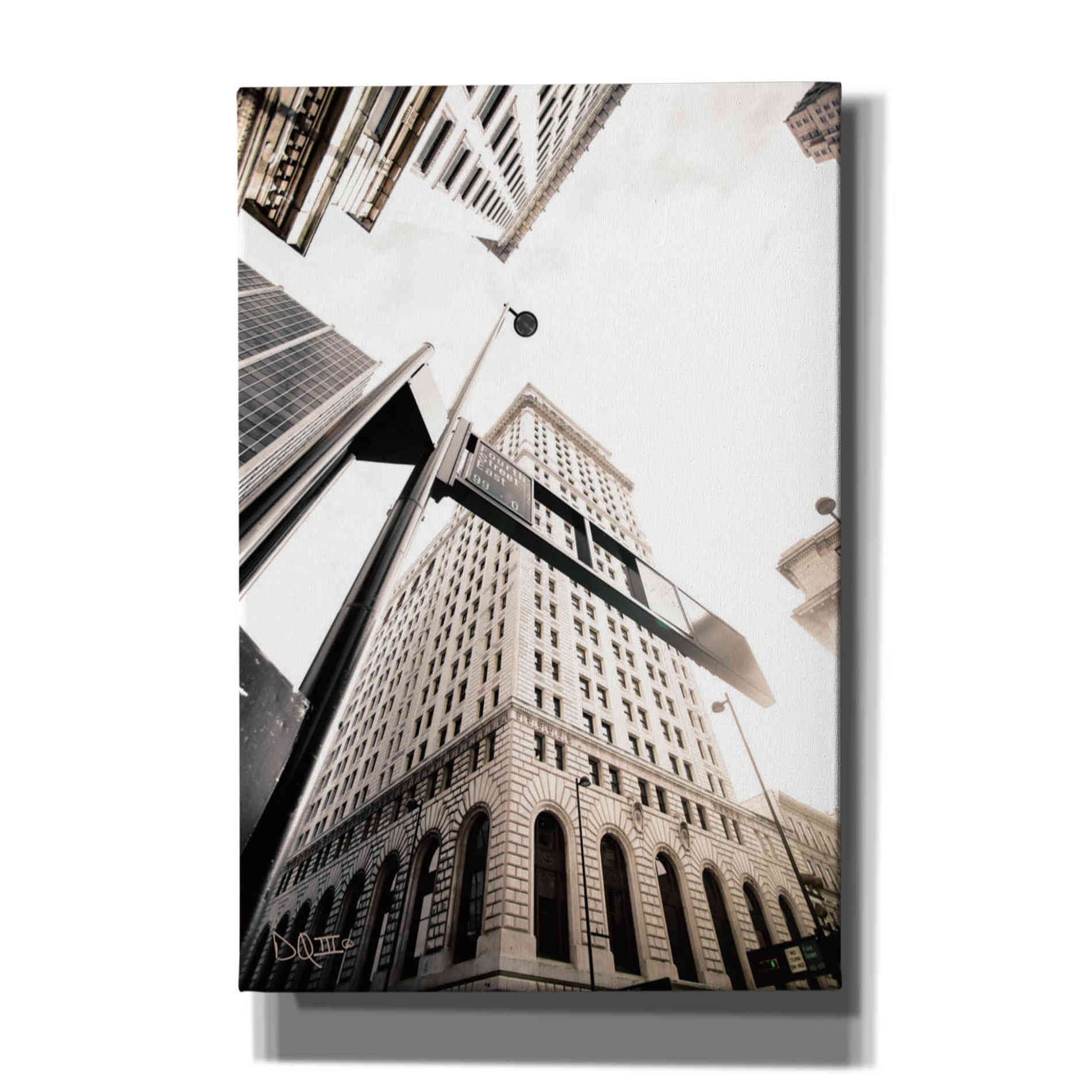 'Built from the Ground Up' by Donnie Quillen Canvas Wall Art