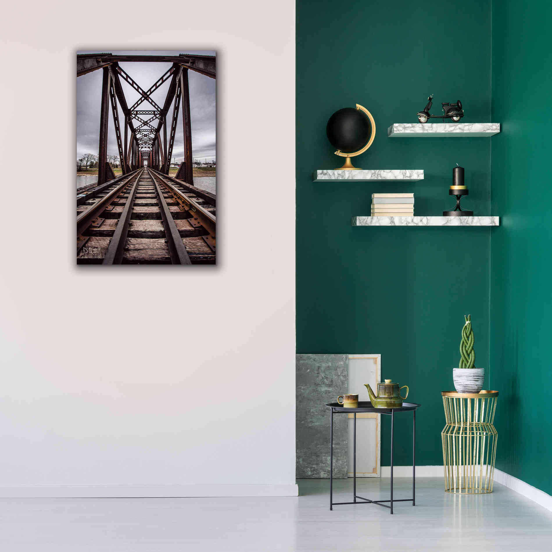 'Take the Detour' by Donnie Quillen Canvas Wall Art,26 x 40