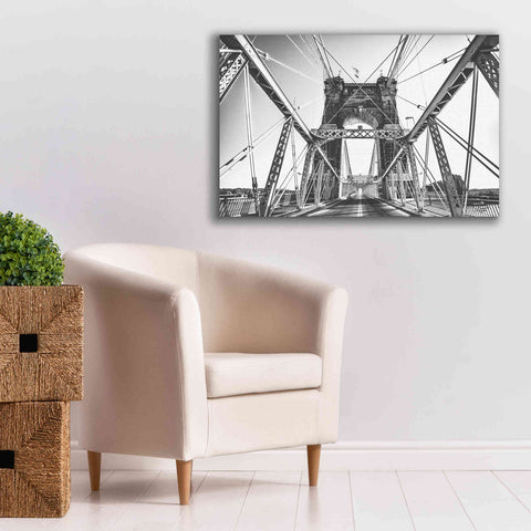 Image of 'Gray Matter' by Donnie Quillen Canvas Wall Art,40 x 26