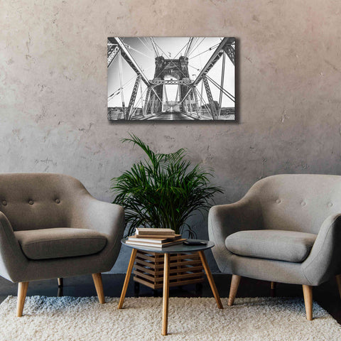 Image of 'Gray Matter' by Donnie Quillen Canvas Wall Art,40 x 26