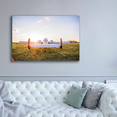 Image of 'Into the Sunset' by Donnie Quillen Canvas Wall Art,60 x 40