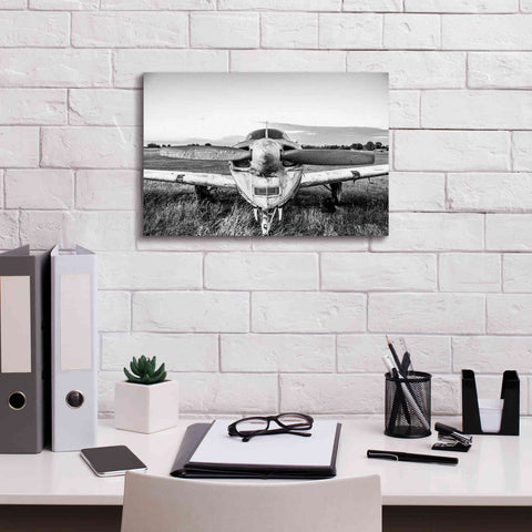 Image of 'Last Flight II' by Donnie Quillen Canvas Wall Art,18 x 12