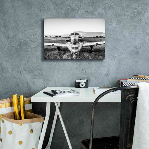 Image of 'Last Flight II' by Donnie Quillen Canvas Wall Art,18 x 12