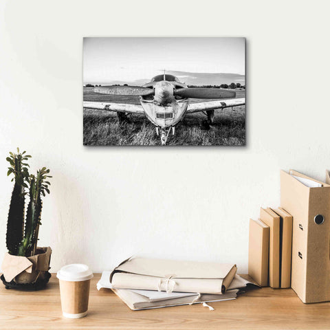 Image of 'Last Flight II' by Donnie Quillen Canvas Wall Art,18 x 12