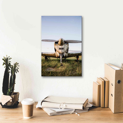 Image of 'Last Flight III' by Donnie Quillen Canvas Wall Art,12 x 18