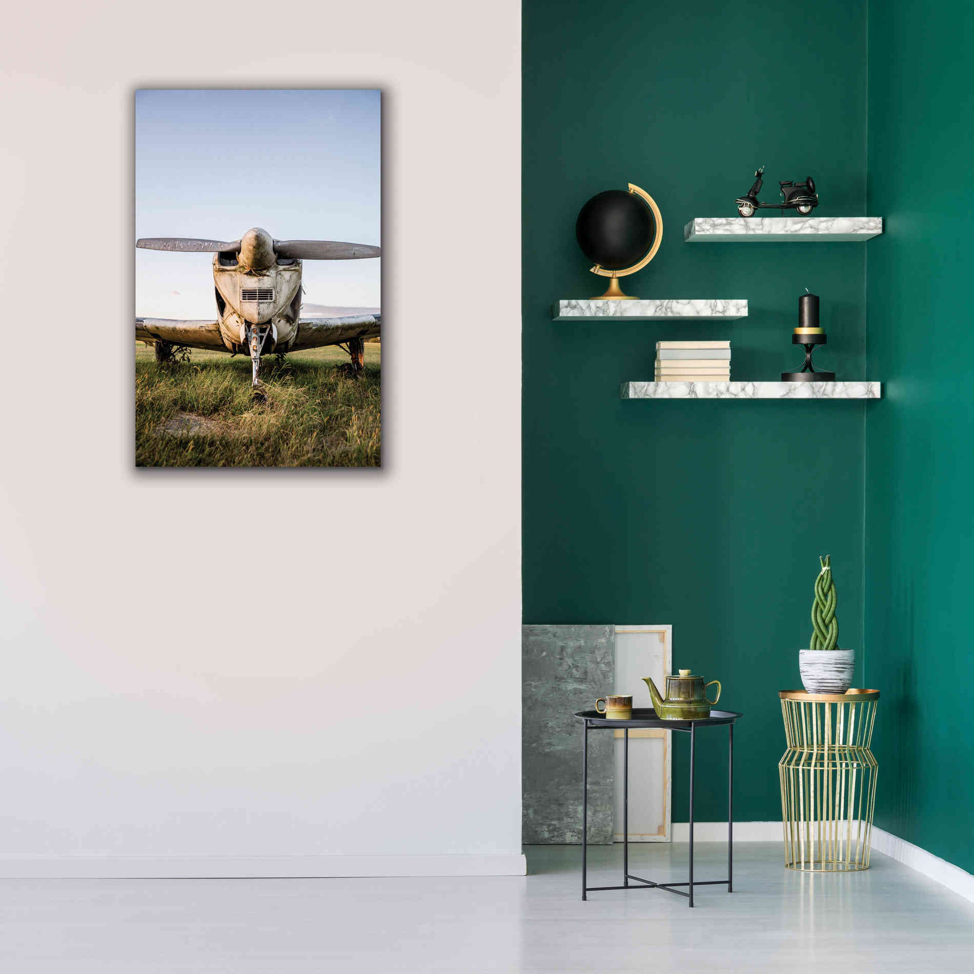 'Last Flight III' by Donnie Quillen Canvas Wall Art,26 x 40