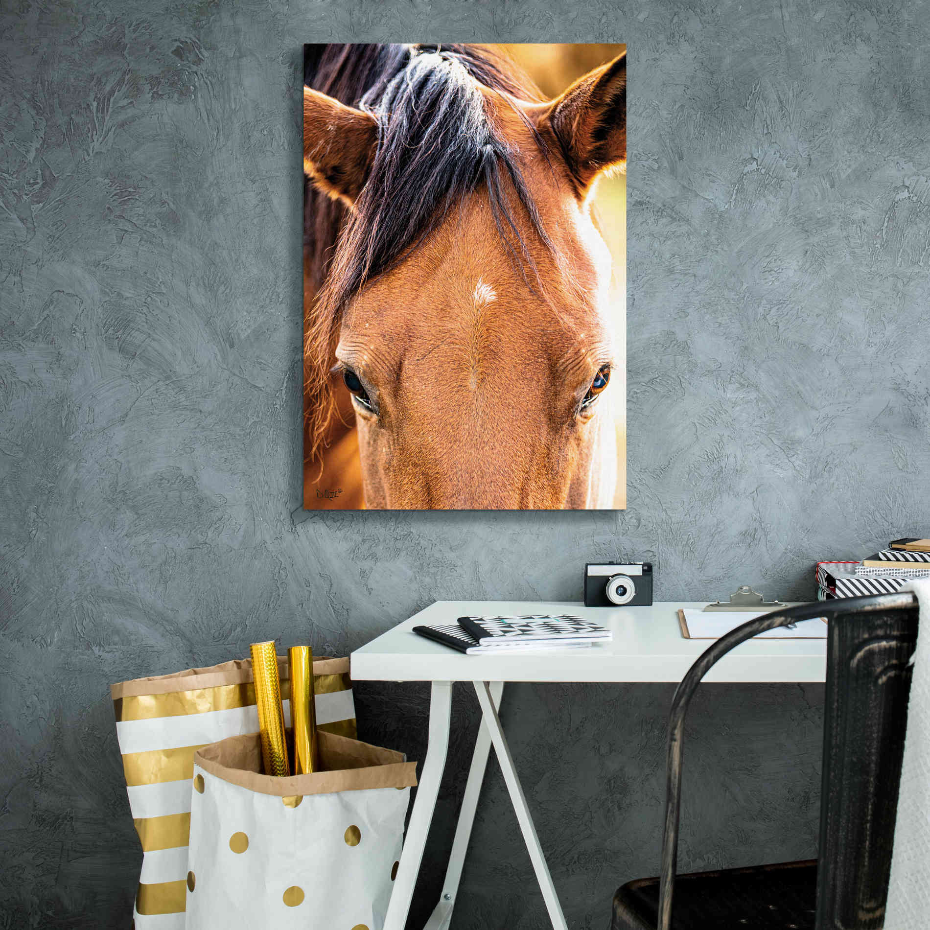 'Soft Brown' by Donnie Quillen Canvas Wall Art,18 x 26