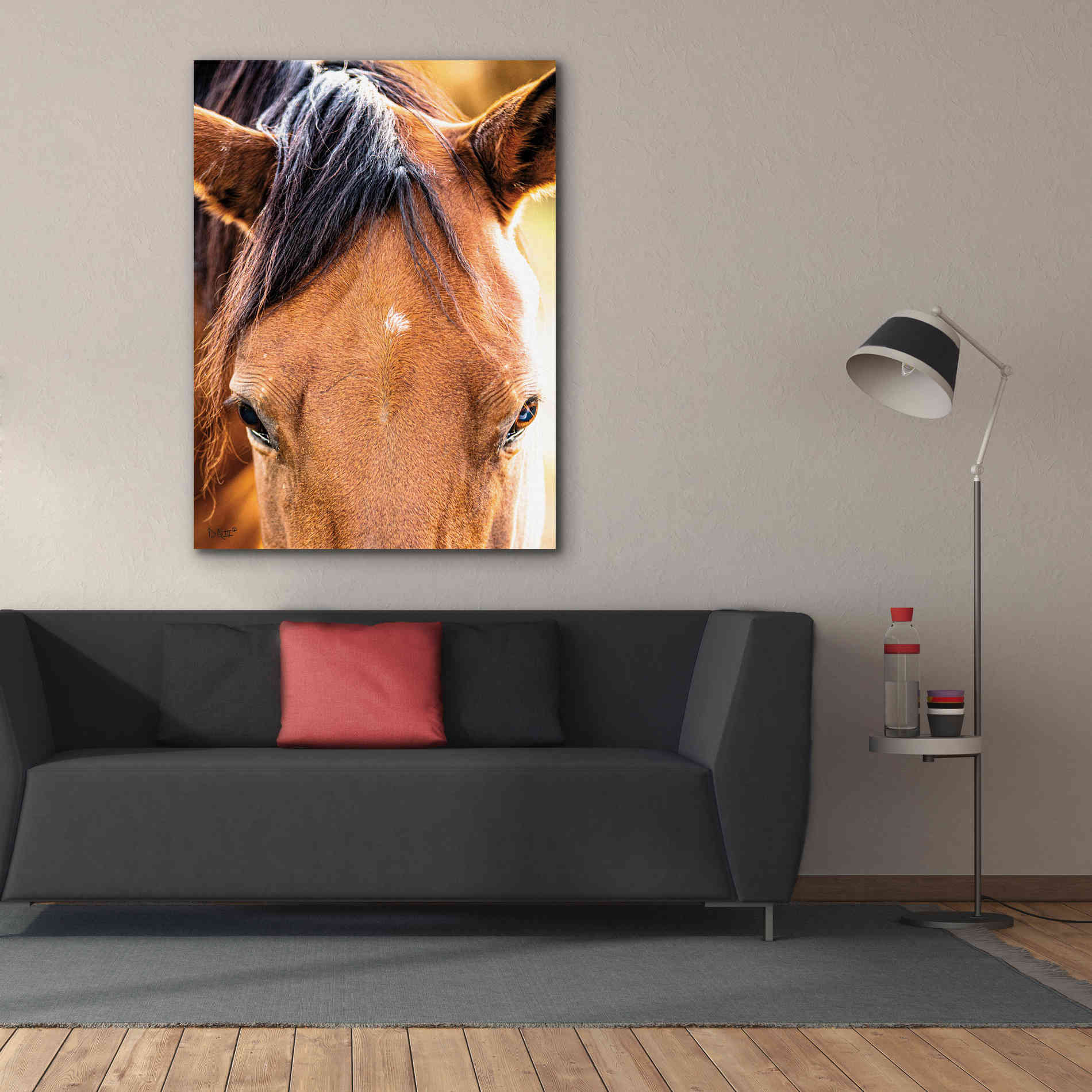 'Soft Brown' by Donnie Quillen Canvas Wall Art,40 x 54