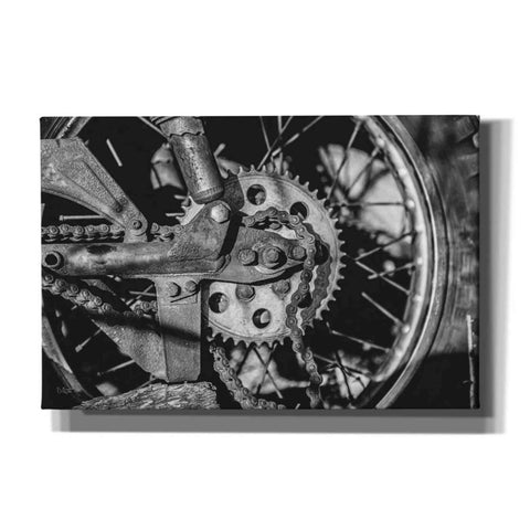 Image of 'Rusted Spoke' by Donnie Quillen Canvas Wall Art