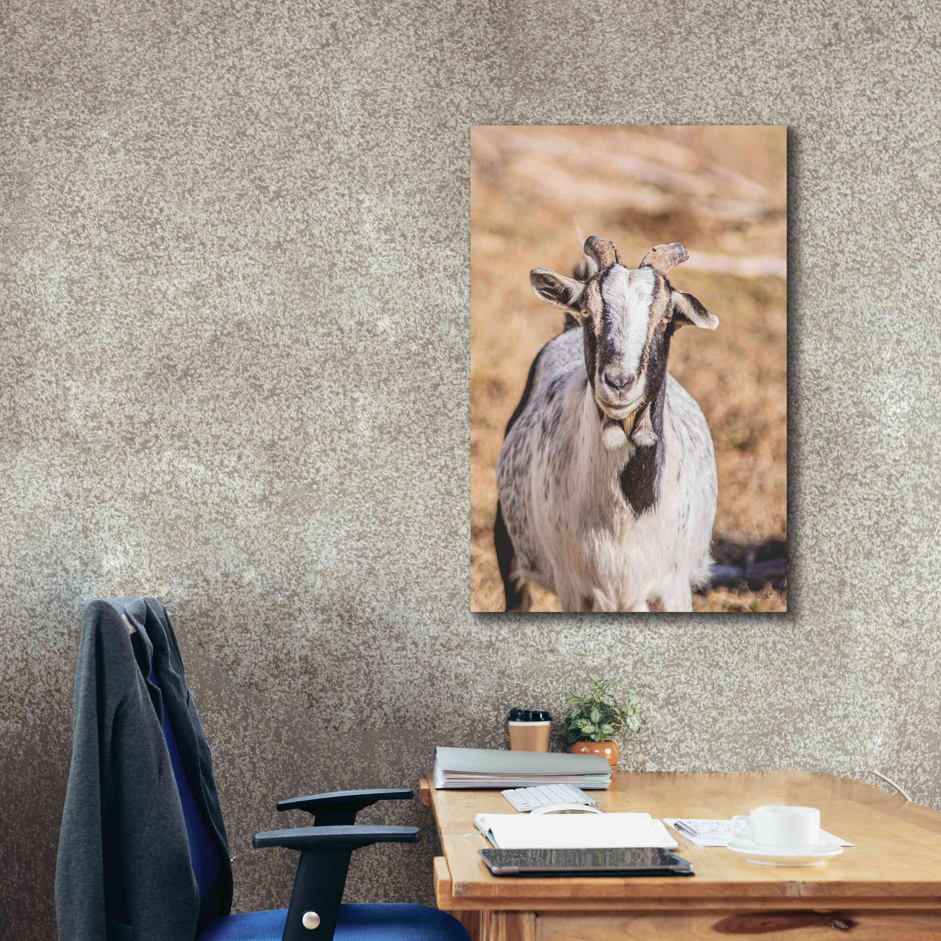 'Short Beard' by Donnie Quillen Canvas Wall Art,26 x 40