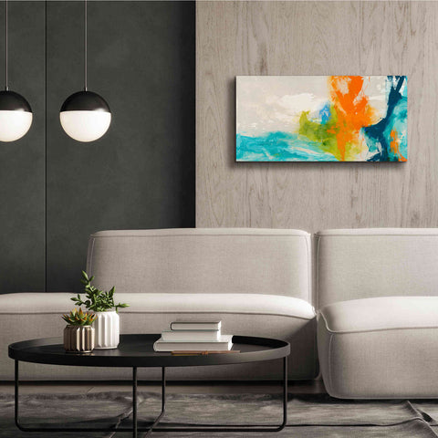 Image of 'Tidal Abstract I' by Sisa Jasper Canvas Wall Art,40 x 20