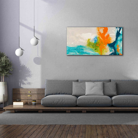 Image of 'Tidal Abstract I' by Sisa Jasper Canvas Wall Art,60 x 30