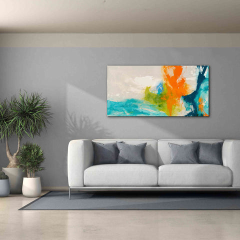 Image of 'Tidal Abstract I' by Sisa Jasper Canvas Wall Art,60 x 30