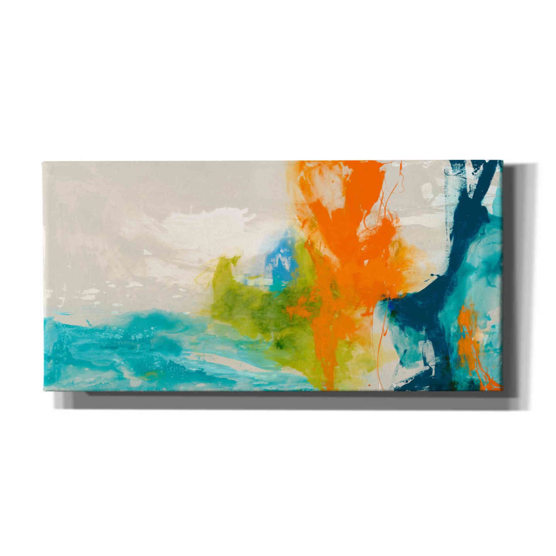 'Tidal Abstract I' by Sisa Jasper Canvas Wall Art
