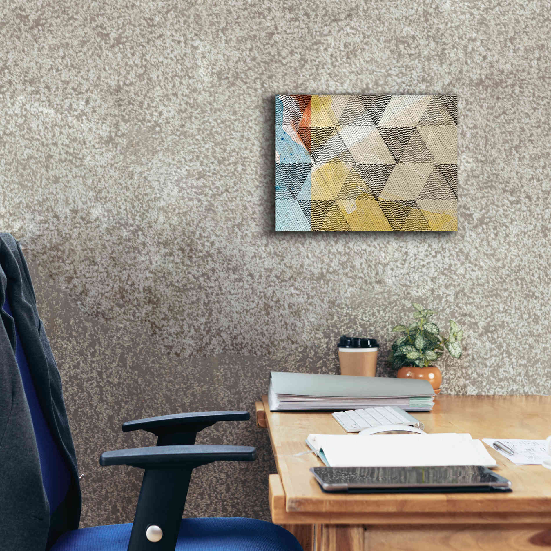 'Geo Now Sketch I' by Sisa Jasper Canvas Wall Art,16 x 12