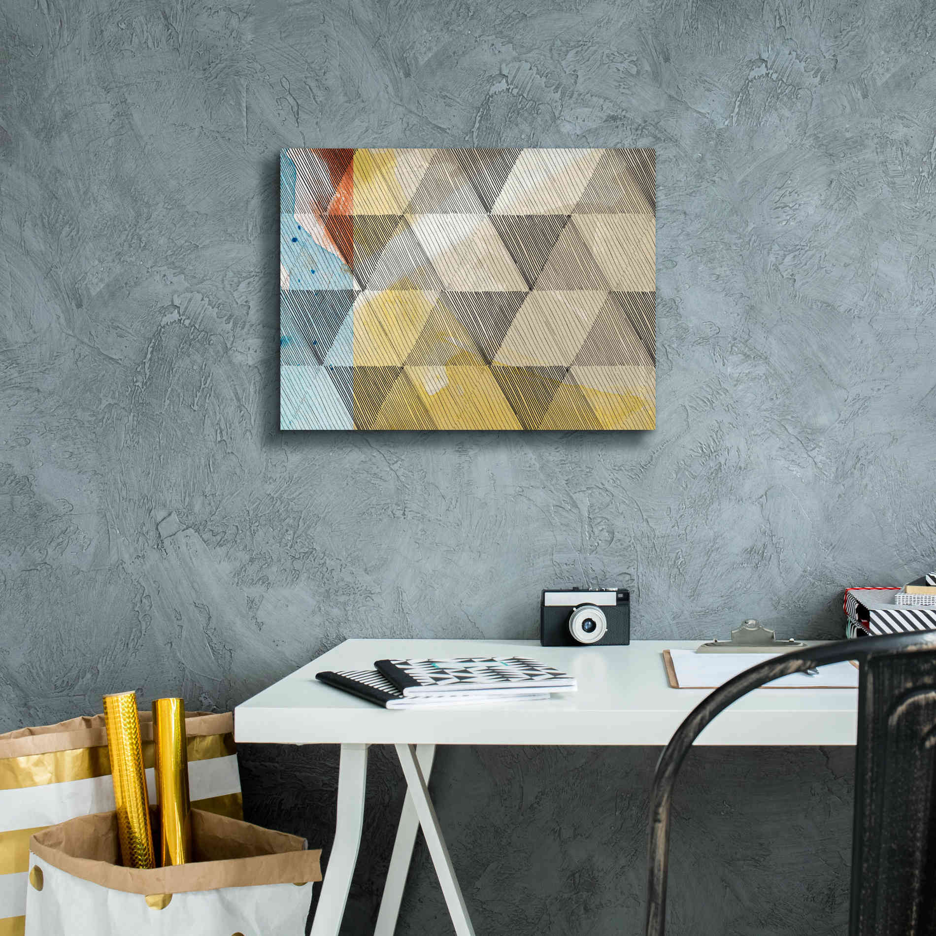'Geo Now Sketch I' by Sisa Jasper Canvas Wall Art,16 x 12