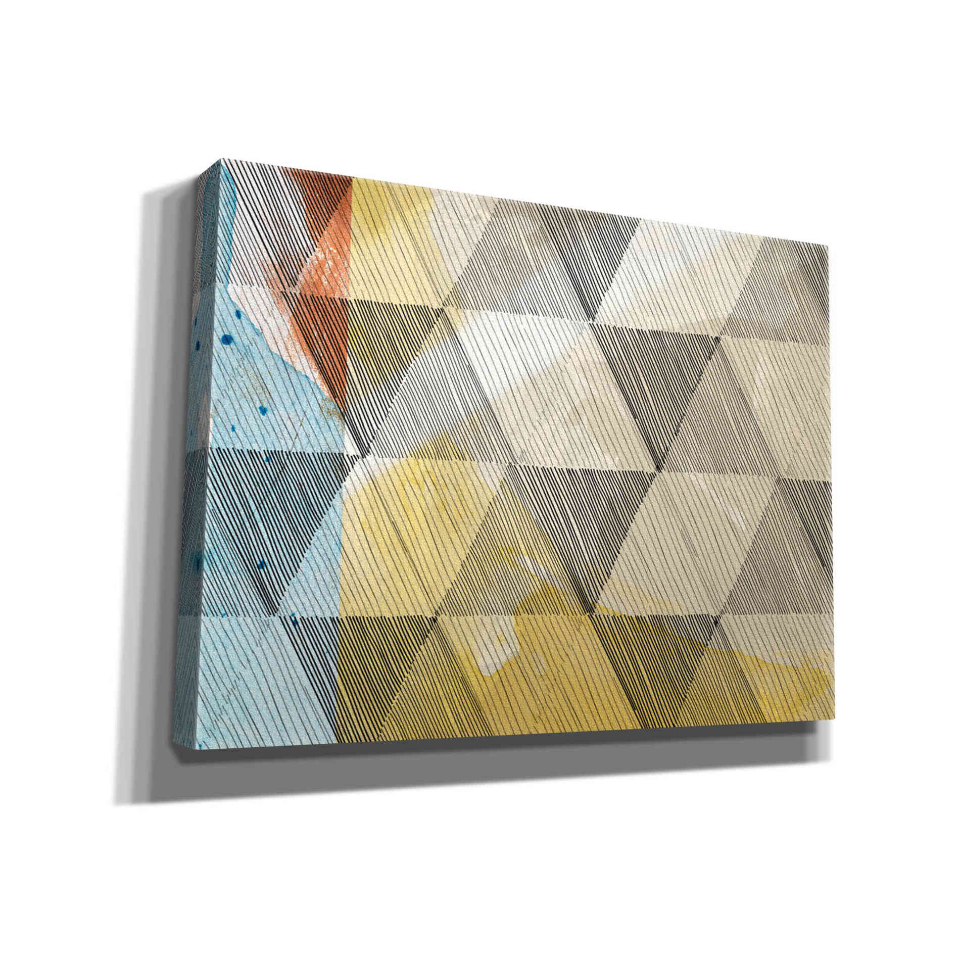 'Geo Now Sketch I' by Sisa Jasper Canvas Wall Art