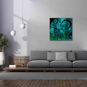 'Turquoise Element II' by Sisa Jasper Canvas Wall Art,37 x 37
