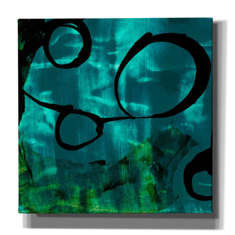 Image of 'Turquoise Element II' by Sisa Jasper Canvas Wall Art