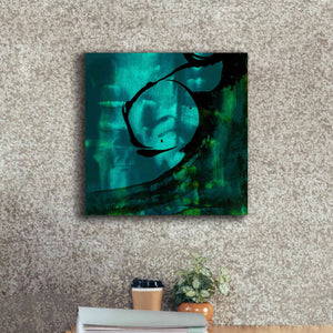 'Turquoise Element III' by Sisa Jasper Canvas Wall Art,18 x 18