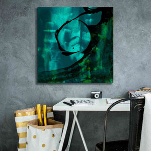 'Turquoise Element III' by Sisa Jasper Canvas Wall Art,26 x 26