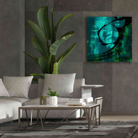 Image of 'Turquoise Element III' by Sisa Jasper Canvas Wall Art,37 x 37
