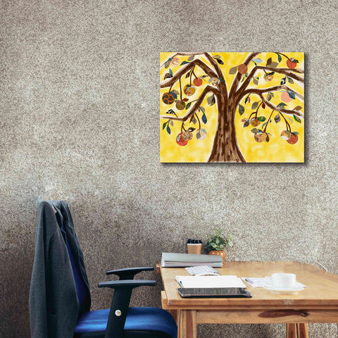 Image of 'Yellow Orange Tree' by Sisa Jasper Canvas Wall Art,34 x 26