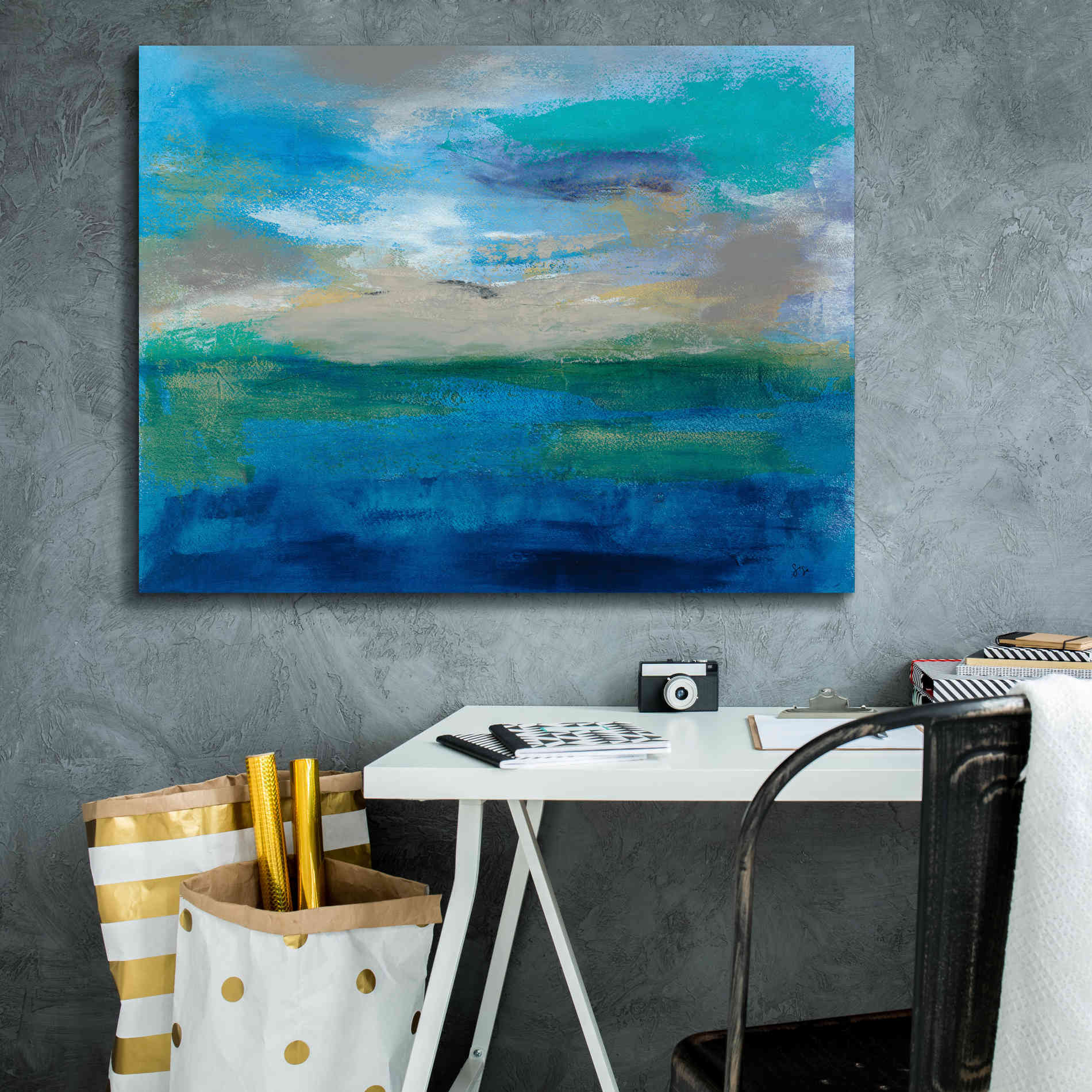 'Viewpoint I' by Sisa Jasper Canvas Wall Art,34 x 26