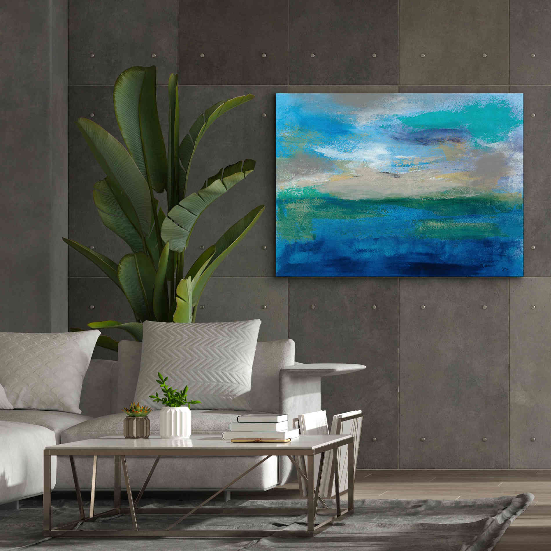 'Viewpoint I' by Sisa Jasper Canvas Wall Art,54 x 40