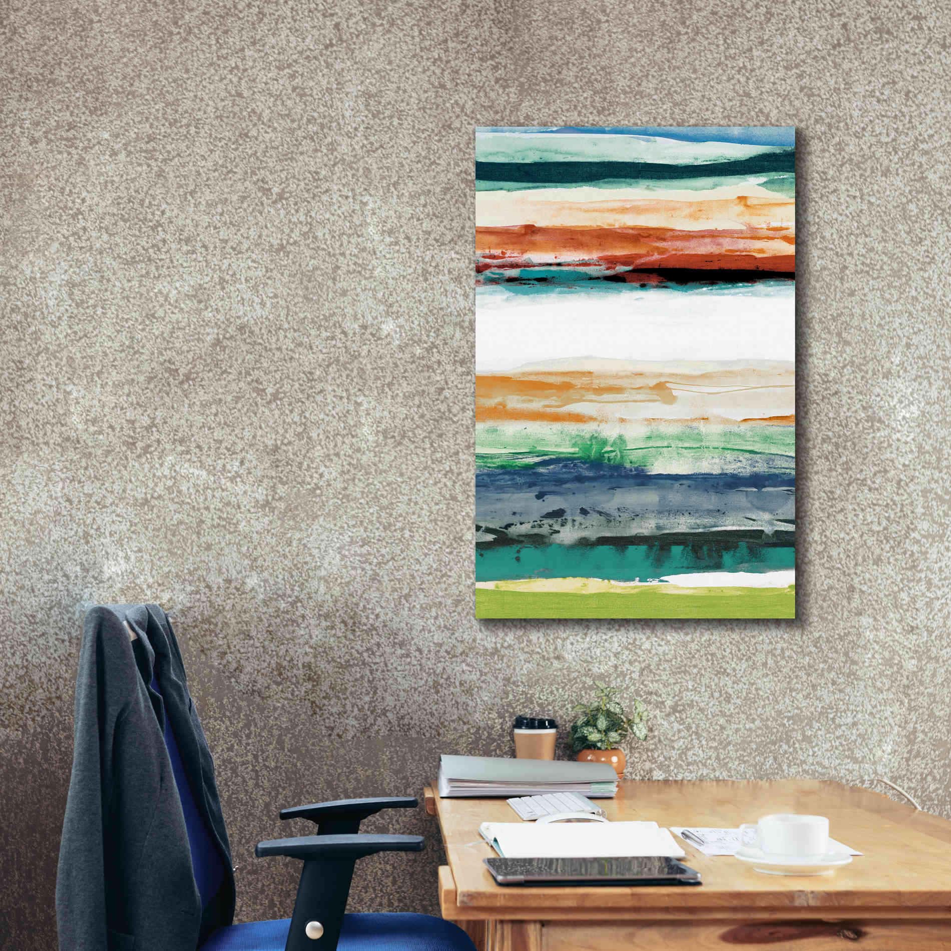 'Primary Descision III' by Sisa Jasper Canvas Wall Art,26 x 40