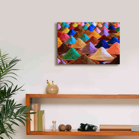 Image of 'Colorful Life' Canvas Wall Art,18 x 12