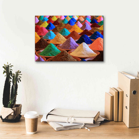 Image of 'Colorful Life' Canvas Wall Art,18 x 12