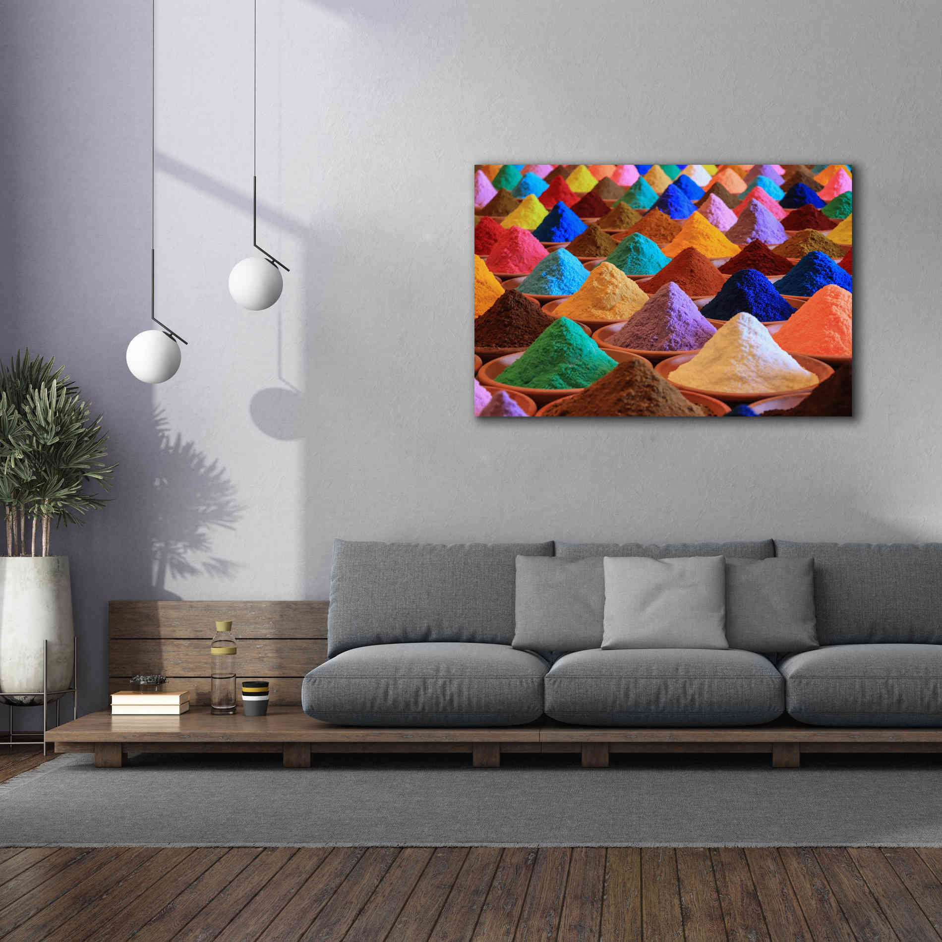 'Colorful Life' Canvas Wall Art,60 x 40